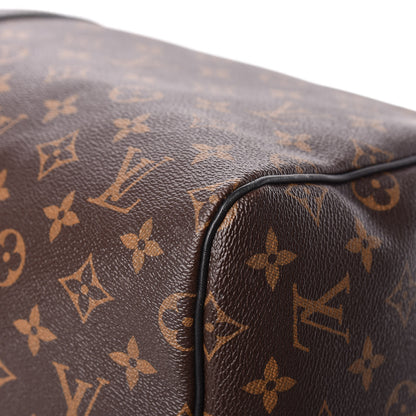 Louis Vuitton Monogram Macassar Keepall Bandouliere 55 10 of 12