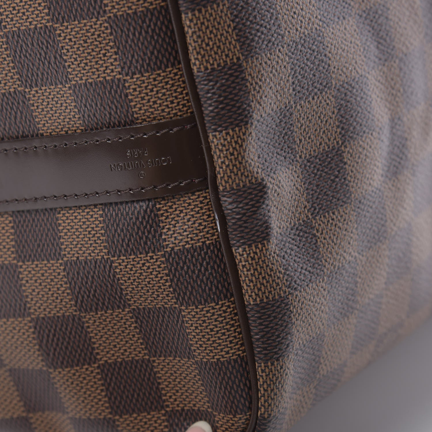 Louis Vuitton Damier Ebene Speedy Bandouliere 30 12 of 14
