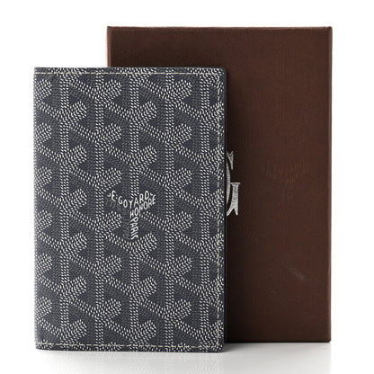 Goyard Goyardine Grenelle Passport Wallet Grey 7 of 7