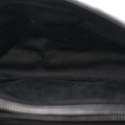 Saint Laurent Sheepskin Matelasse Chevron Monogram Monochrome Medium College Bag Black 5 of 11