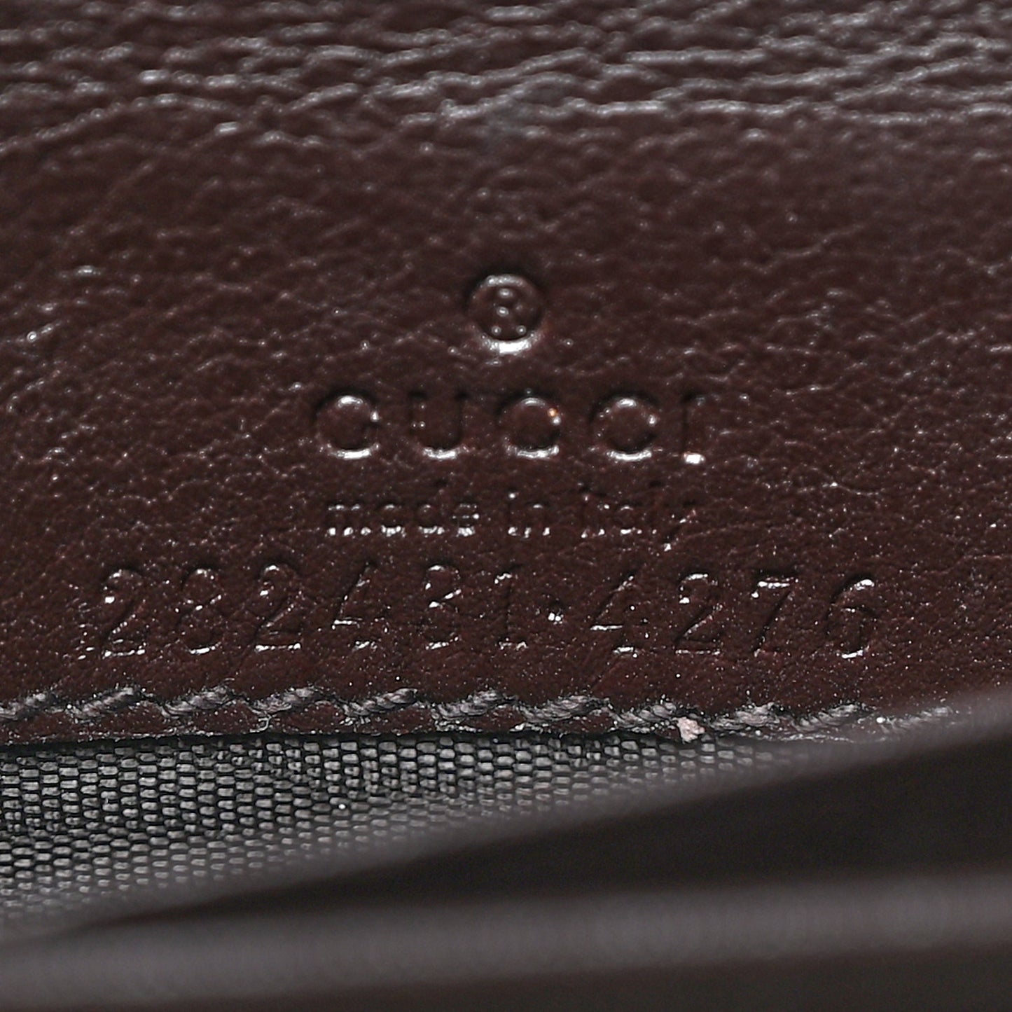 Monogram Margaux Calfskin Sukey Continental Wallet Beige Ebony Cocoa