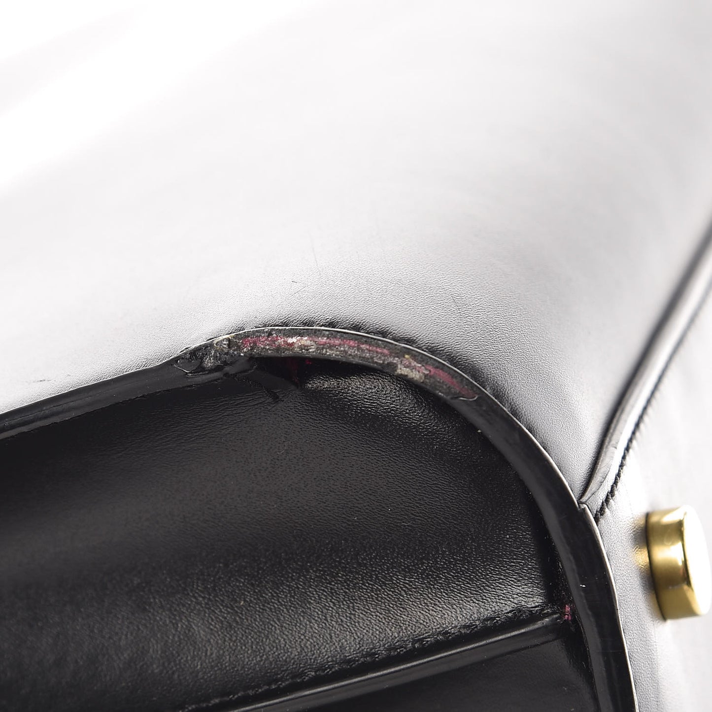 Calfskin Small Sac De Jour Black Fuchsia