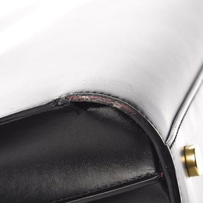 Saint Laurent Calfskin Small Sac De Jour Black Fuchsia 13 of 15