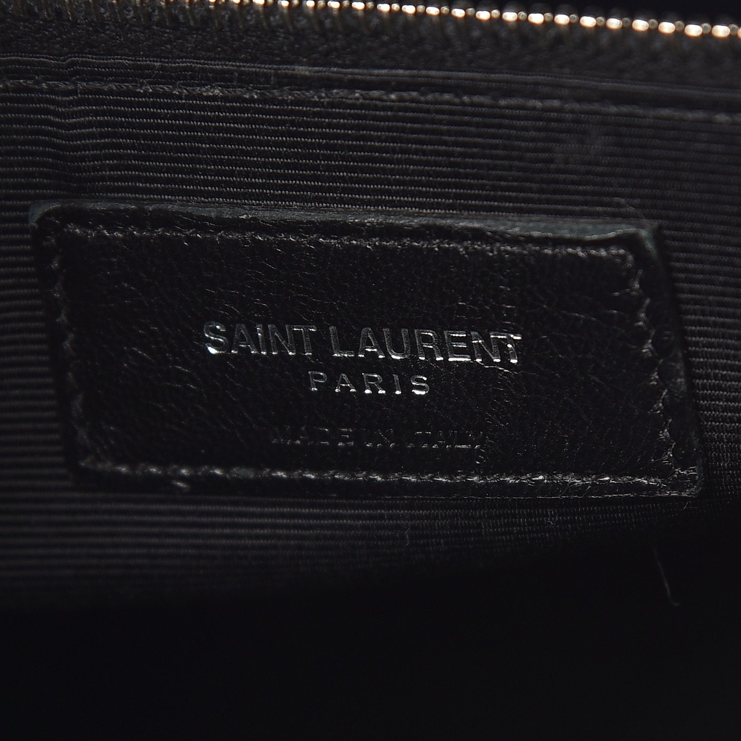 Grained Calfskin Small Sac De Jour Black