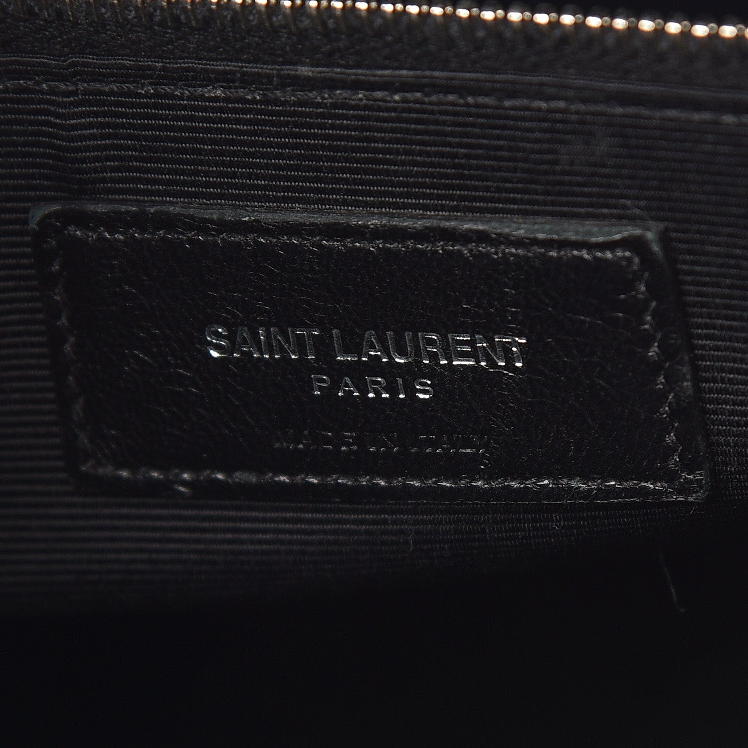 Saint Laurent Grained Calfskin Small Sac De Jour Black 6 of 10
