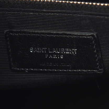 Saint Laurent Grained Calfskin Small Sac De Jour Black 6 of 10