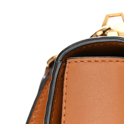 MCM Visetos Medium Patricia Satchel Cognac 14 of 14