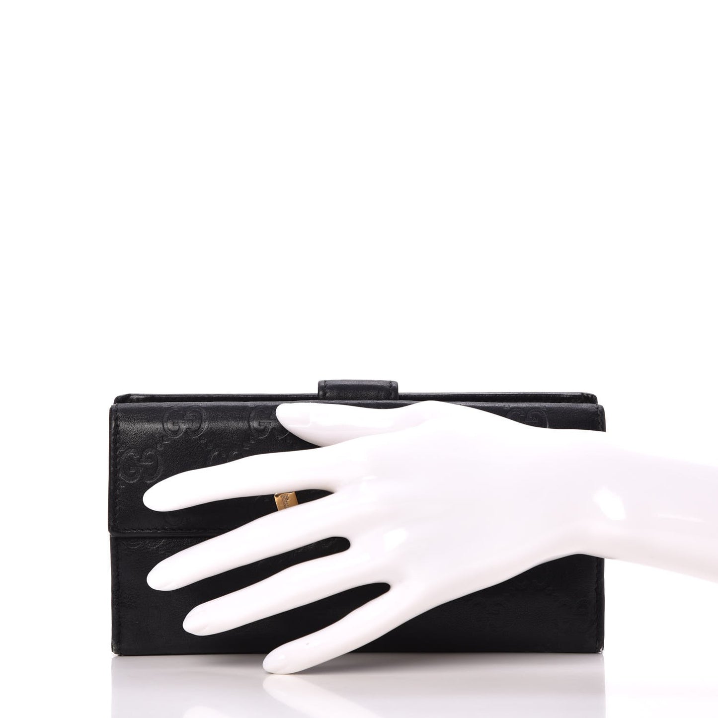 Guccissima Princy Continental Wallet Black