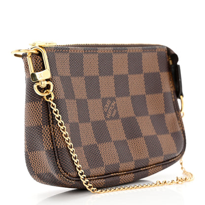 Louis Vuitton Damier Ebene Mini Pochette Accessories 3 of 8