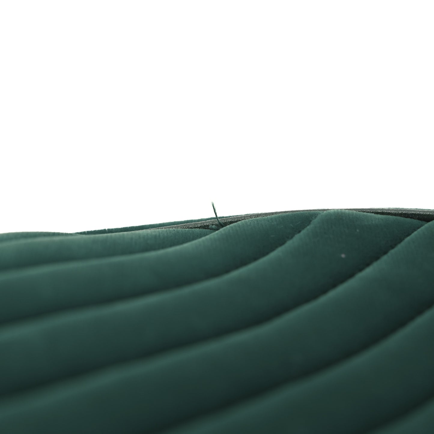 Velvet Matelasse Monogram Lou Camera Bag Deep Malachite