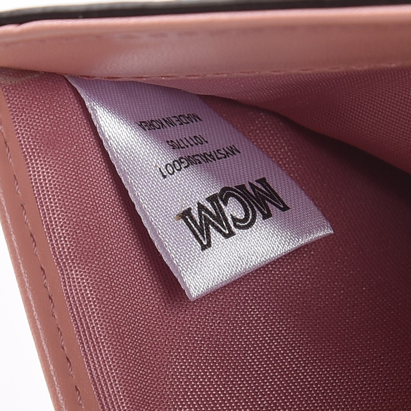 Visetos Rabbit Zip Around Wallet Pink