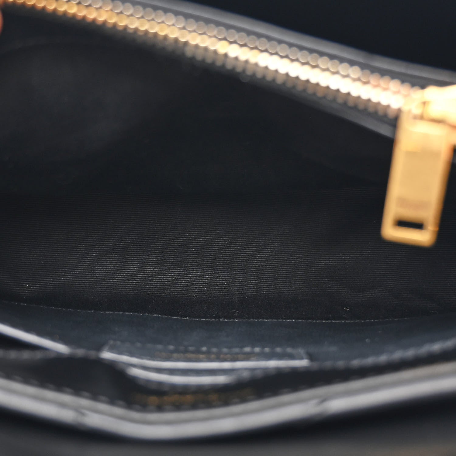 Saint Laurent Calfskin Y Quilted Monogram Small Loulou Chain Satchel Black 6 of 11