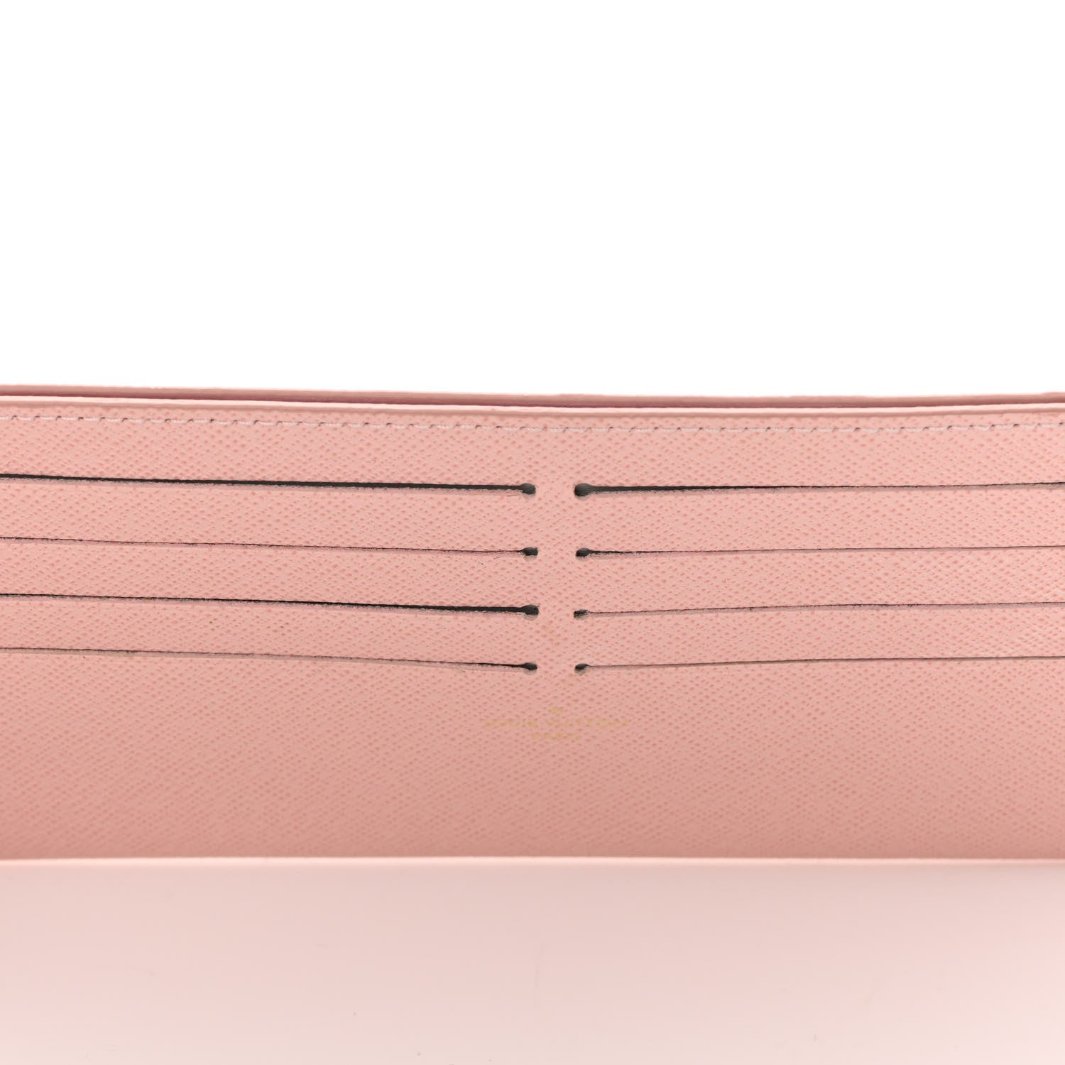 Louis Vuitton Damier Azur Pochette Felicie Chain Wallet Rose Ballerine 14 of 15
