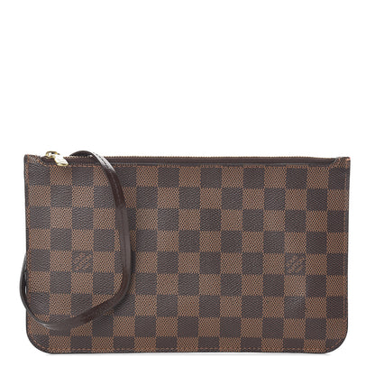 Louis Vuitton Damier Ebene Neverfull MM GM Pochette 1 of 5