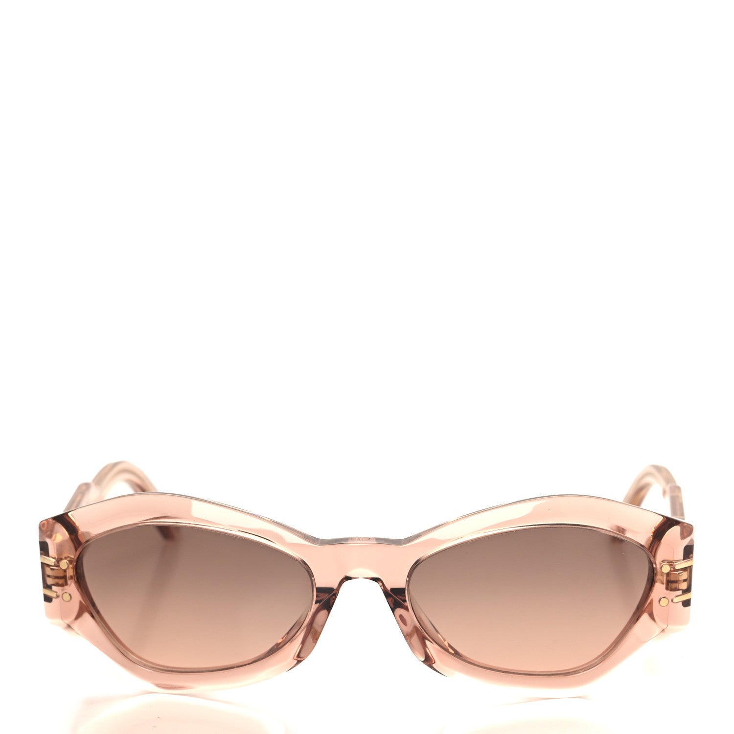 Christian Dior Acetate DiorSignature B1U Butterfly Sunglasses Pink 2 of 7