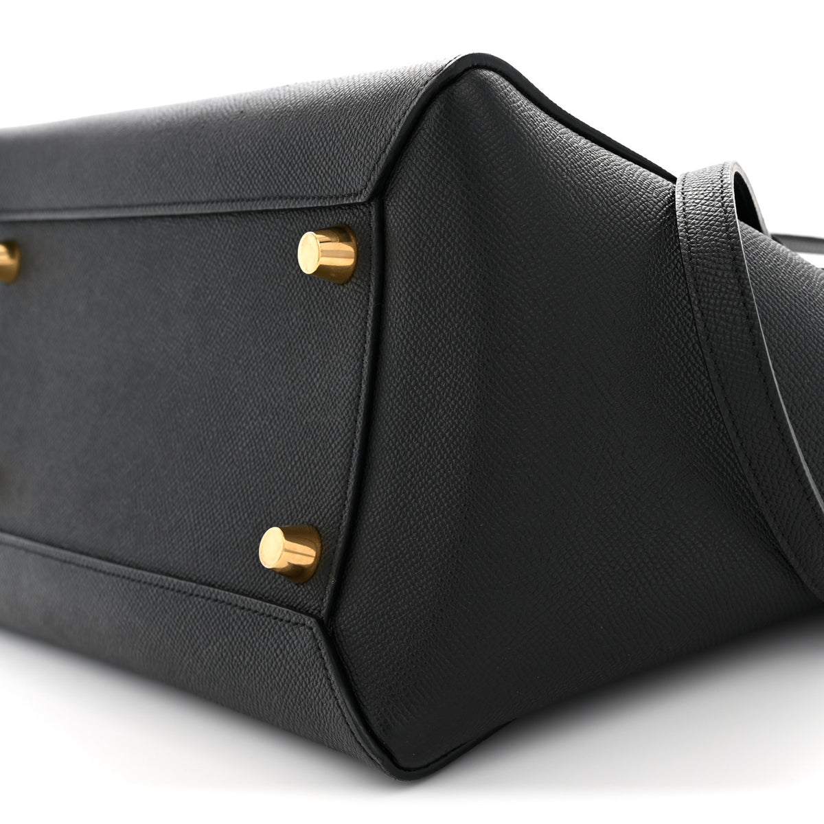 Celine Grained Calfskin Mini Belt Bag Black 9 of 10