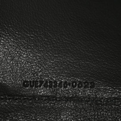 Saint Laurent Lambskin Carre Quilted Cassandre Chain Wallet Blanc Vintage 7 of 11