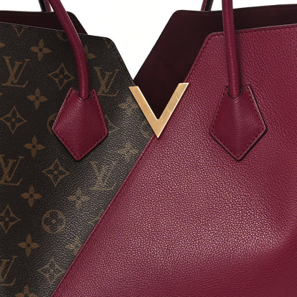 Louis Vuitton Calfskin Monogram Kimono Tote Grape 7 of 13