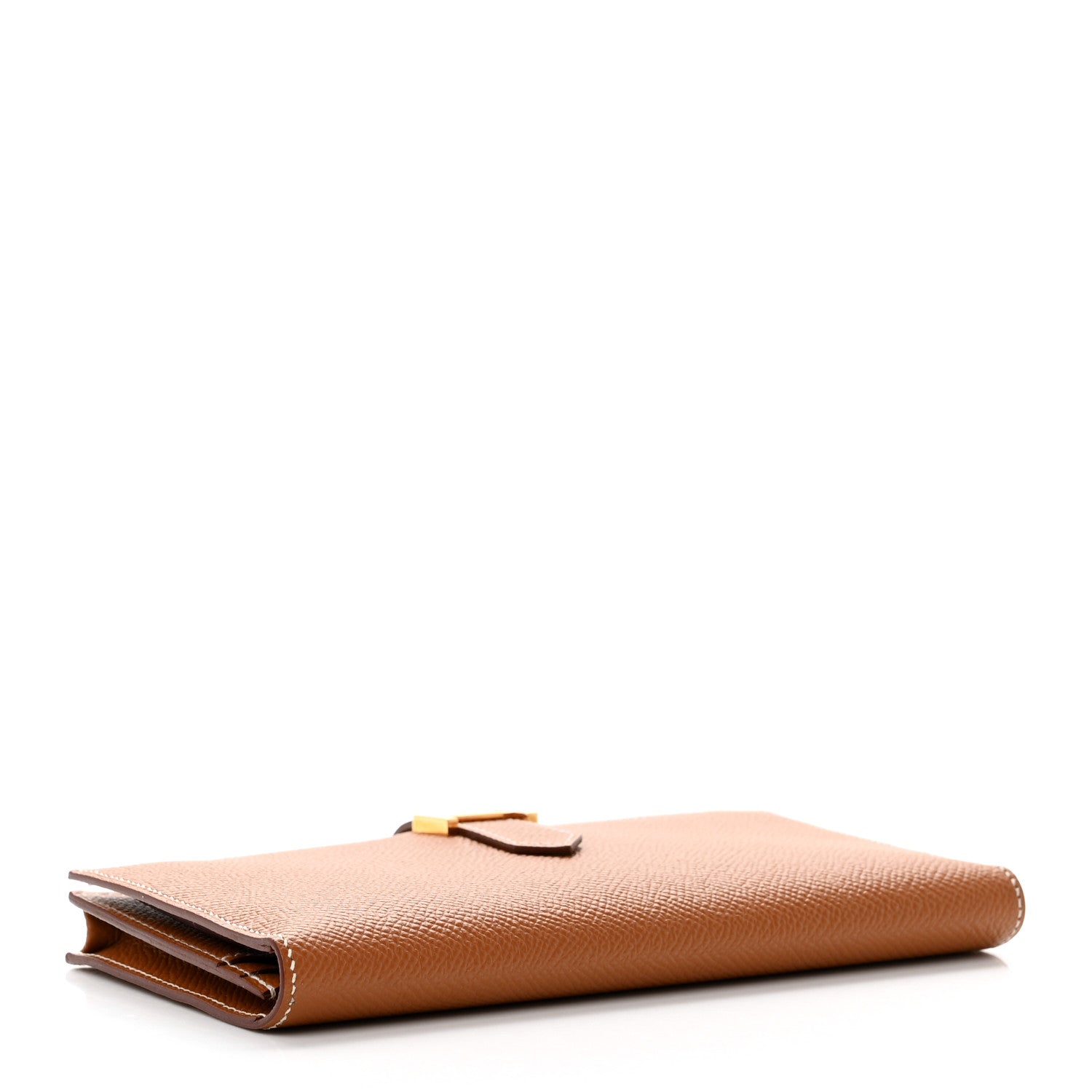 Hermes Epsom Bearn Gusset Wallet Gold 4 of 8