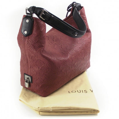 Louis Vuitton Monogram Lambskin Antheia MM Framboise 3 of 8