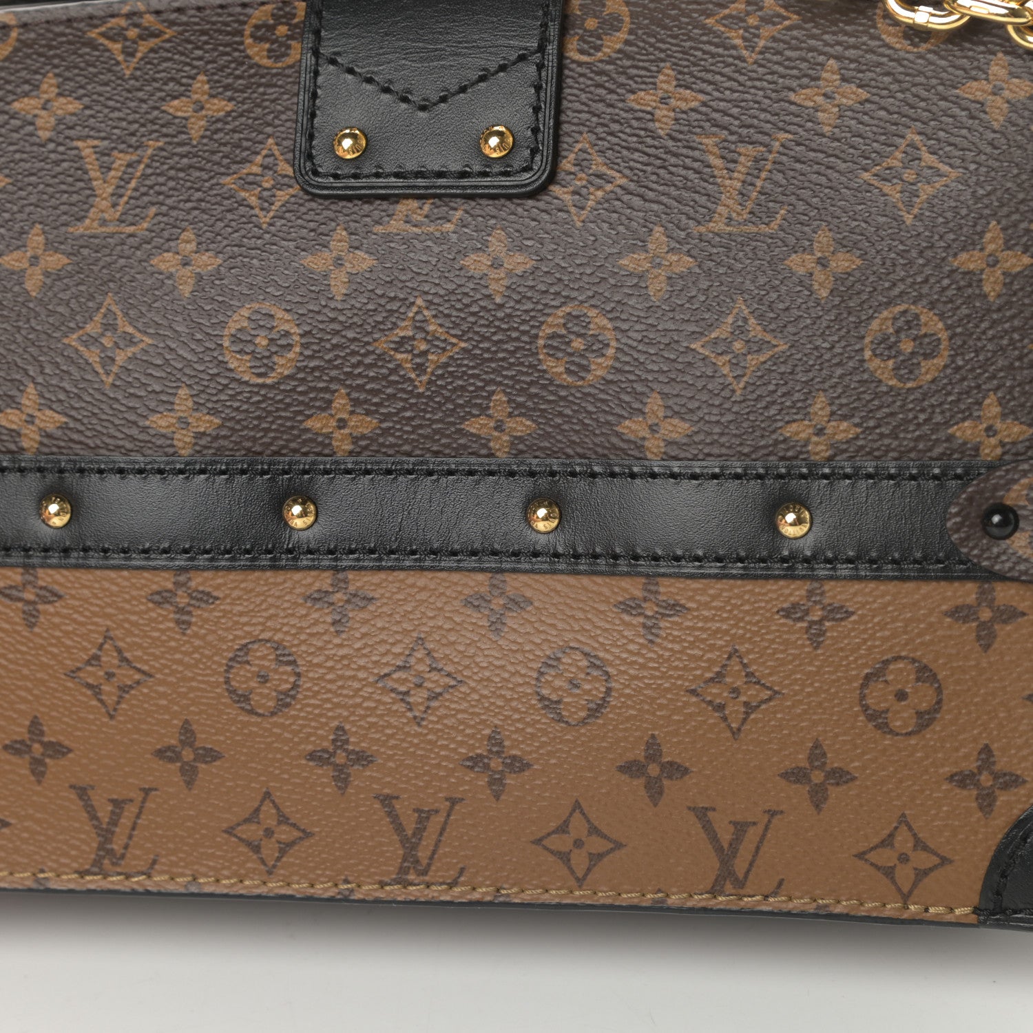 Louis Vuitton Reverse Monogram Trunk Clutch 11 of 13