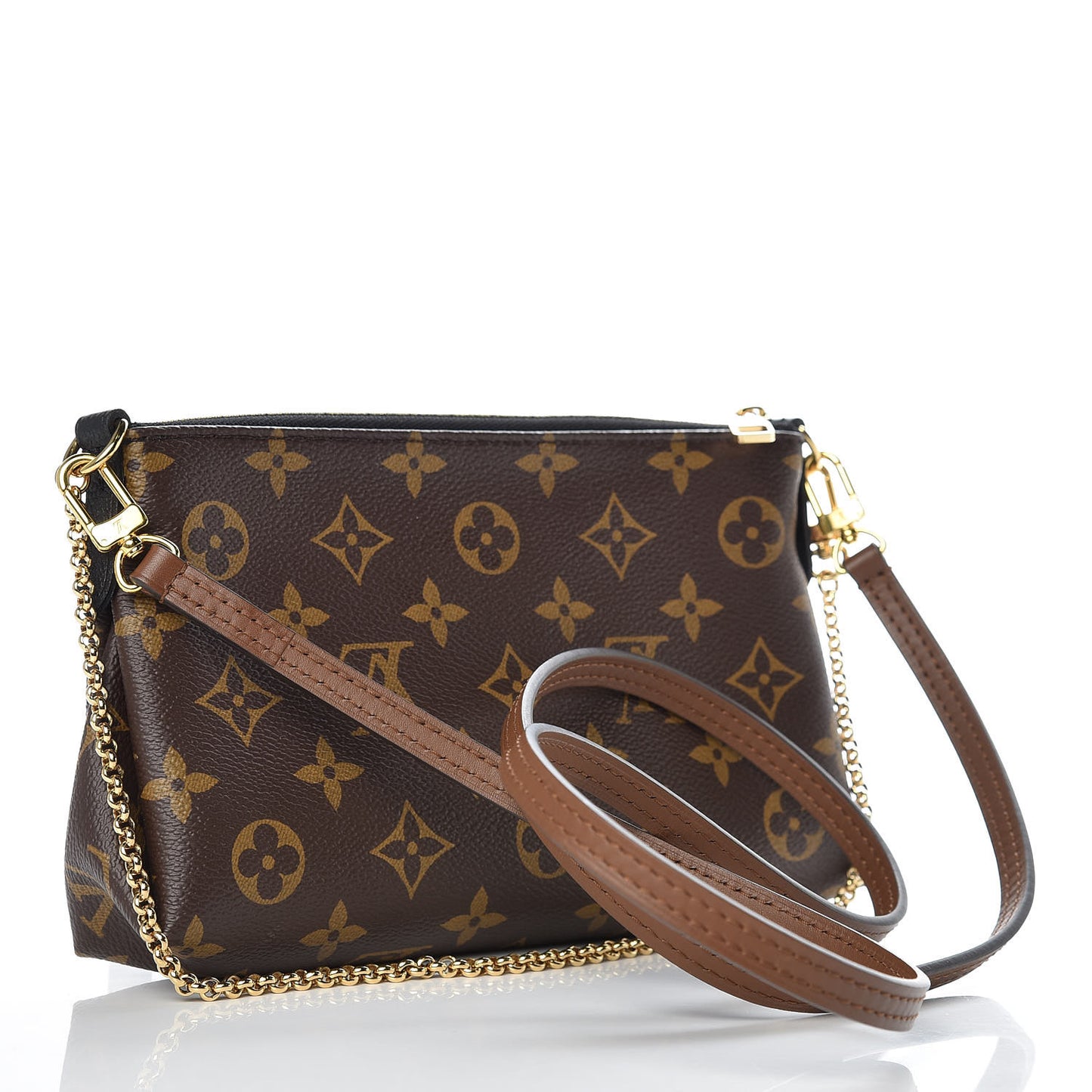 Monogram Pallas Clutch Black