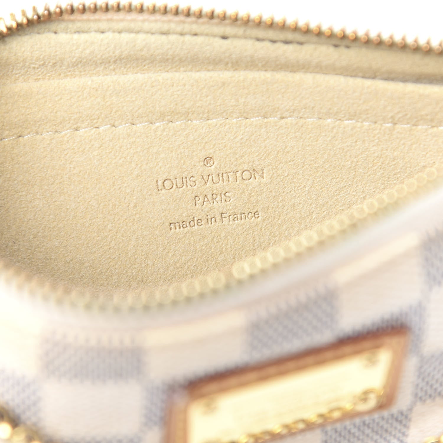 Louis Vuitton Damier Azur Pochette Milla MM 6 of 10