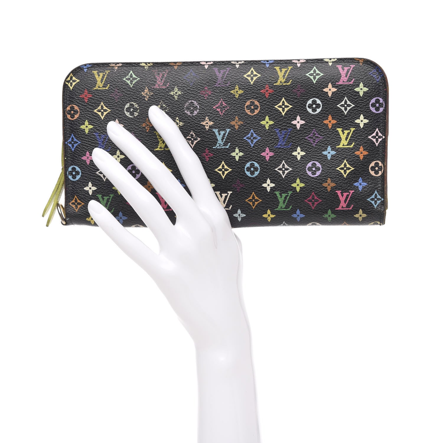 Louis Vuitton Monogram Multicolor Insolite Wallet Black Pistache 2 of 13