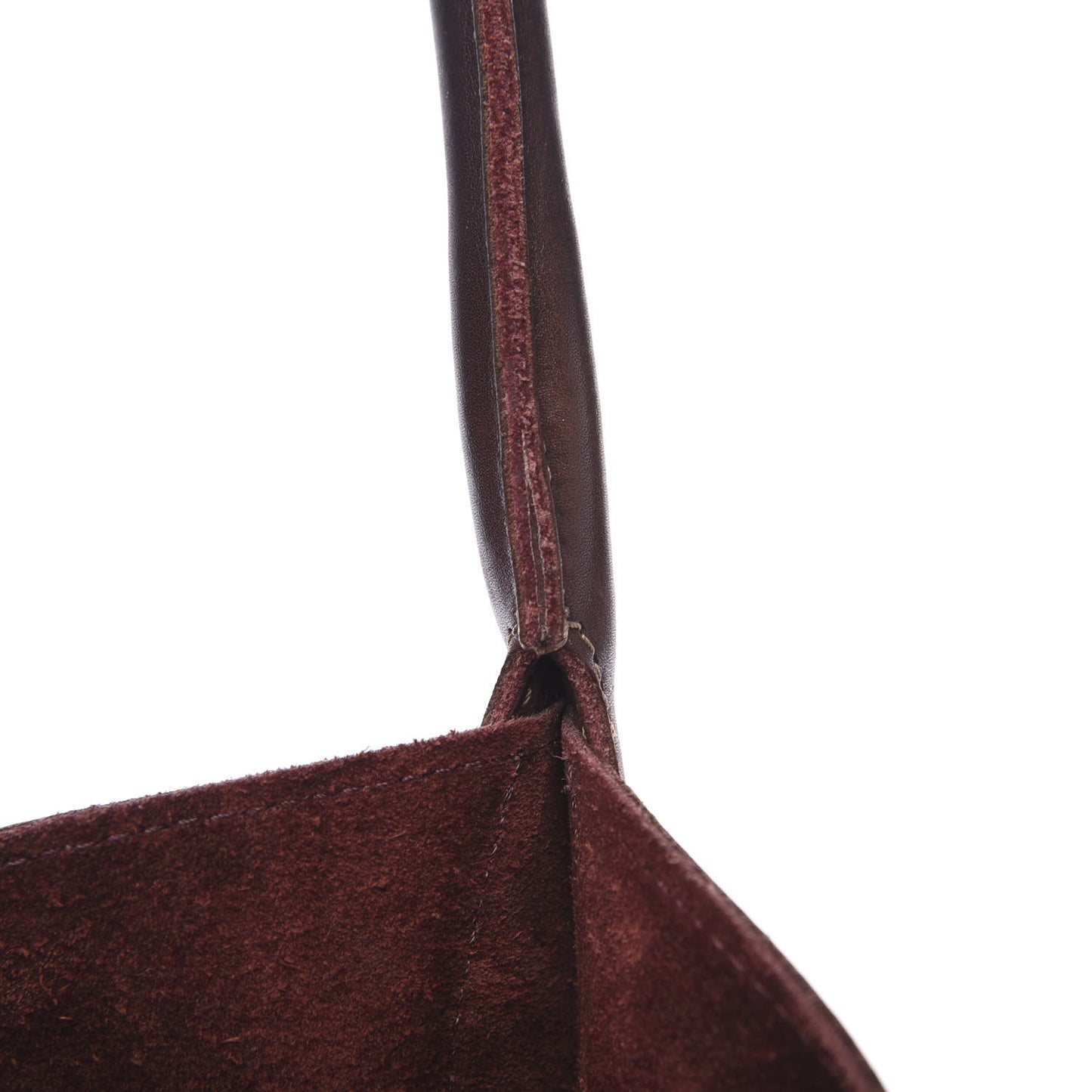 Supple Calfskin Medium Big Bag Brown