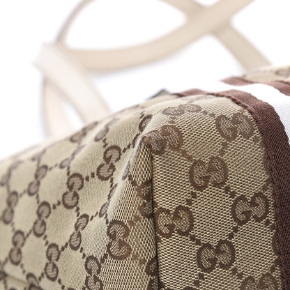 Gucci Monogram Medium Jolicoeur Tote Beige 16 of 20