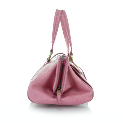 Celine Leather Large Ella Framed Satchel Pink 4 of 11