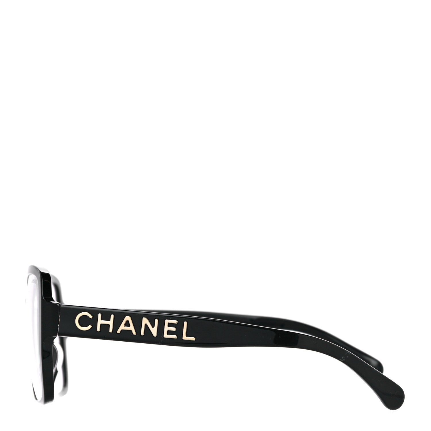 Chanel Acetate Square Sunglasses 5408 Black 3 of 11