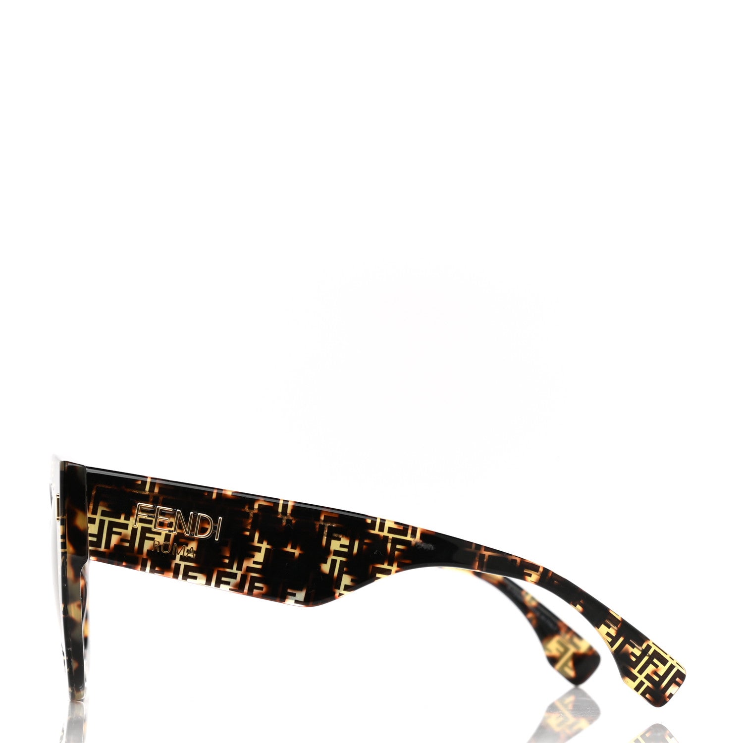 Fendi Acetate FF 53mm Sunglasses 0434/S Tortoise 3 of 8