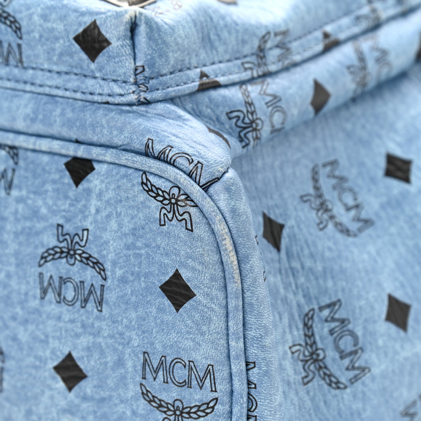 Visetos Studded Small Stark M Backpack Blue