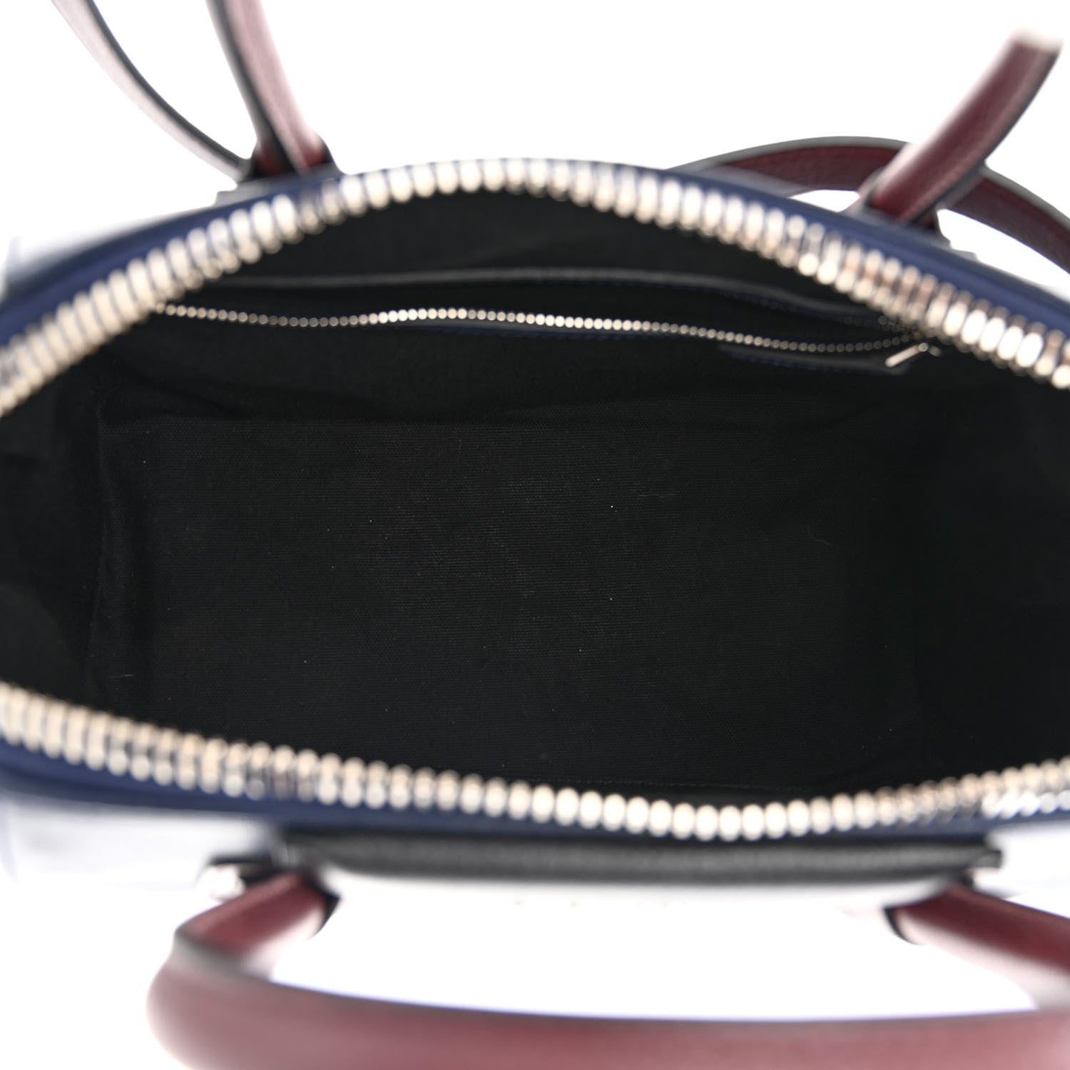 Givenchy Sugar Goatskin Tri-Color Small Antigona Navy Burgundy Black 5 of 10