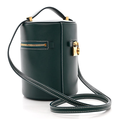 Loro Piana Smooth Calfskin Extra Case Medium New Petrolio 3 of 9