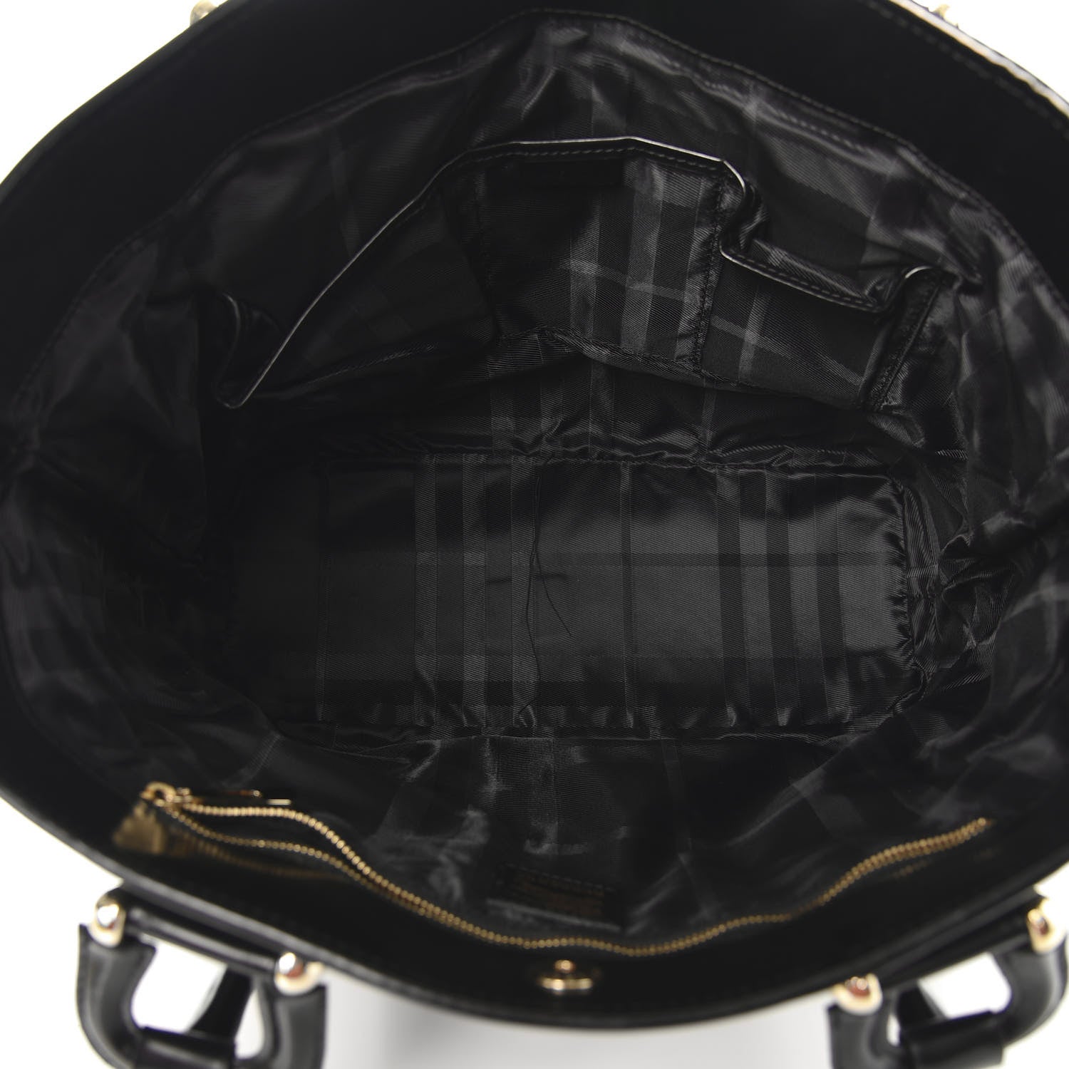 Burberry Nylon Quilted Grange Tote Black 5 of 13