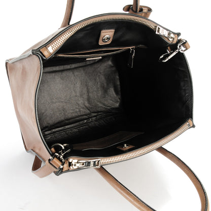 Prada Glace Calf Twin Pocket Tote Argilla 5 of 9