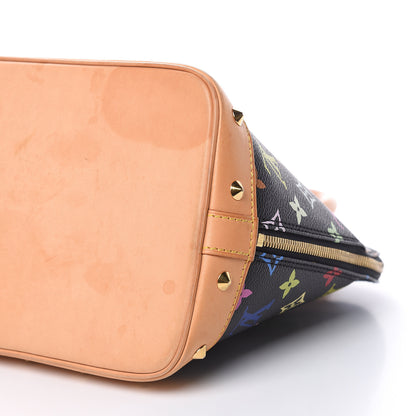 Louis Vuitton Monogram Multicolor Alma Black 9 of 12
