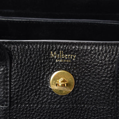 Mulberry Natural Grain Leather Small New Bayswater Black 6 of 6