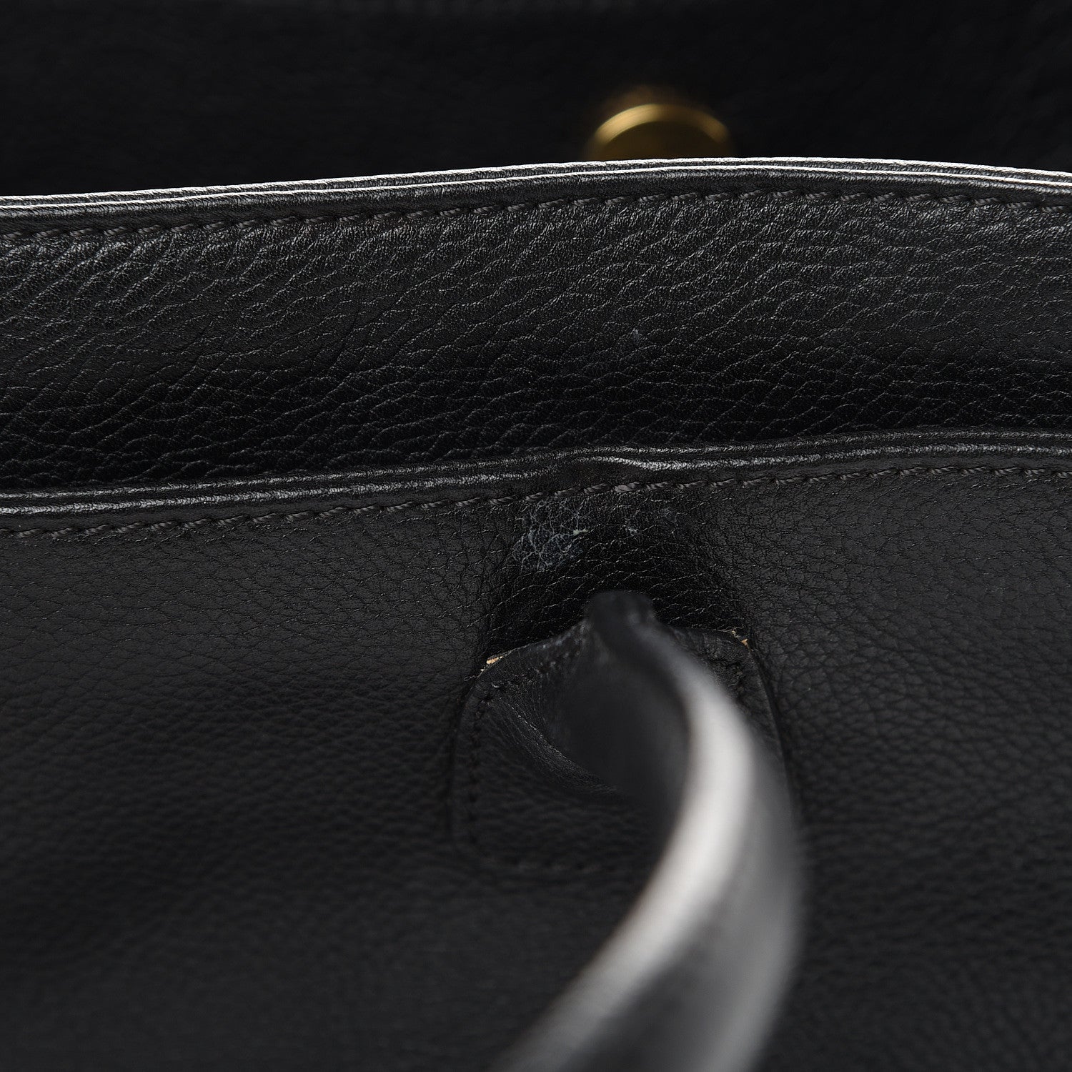 Chanel Calfskin Cerf Executive Shopper Tote Black 19 of 19