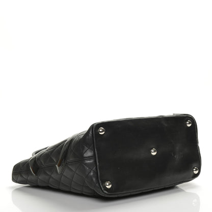 Chanel Calfskin Quilted Large Cambon Tote Black 4 of 7