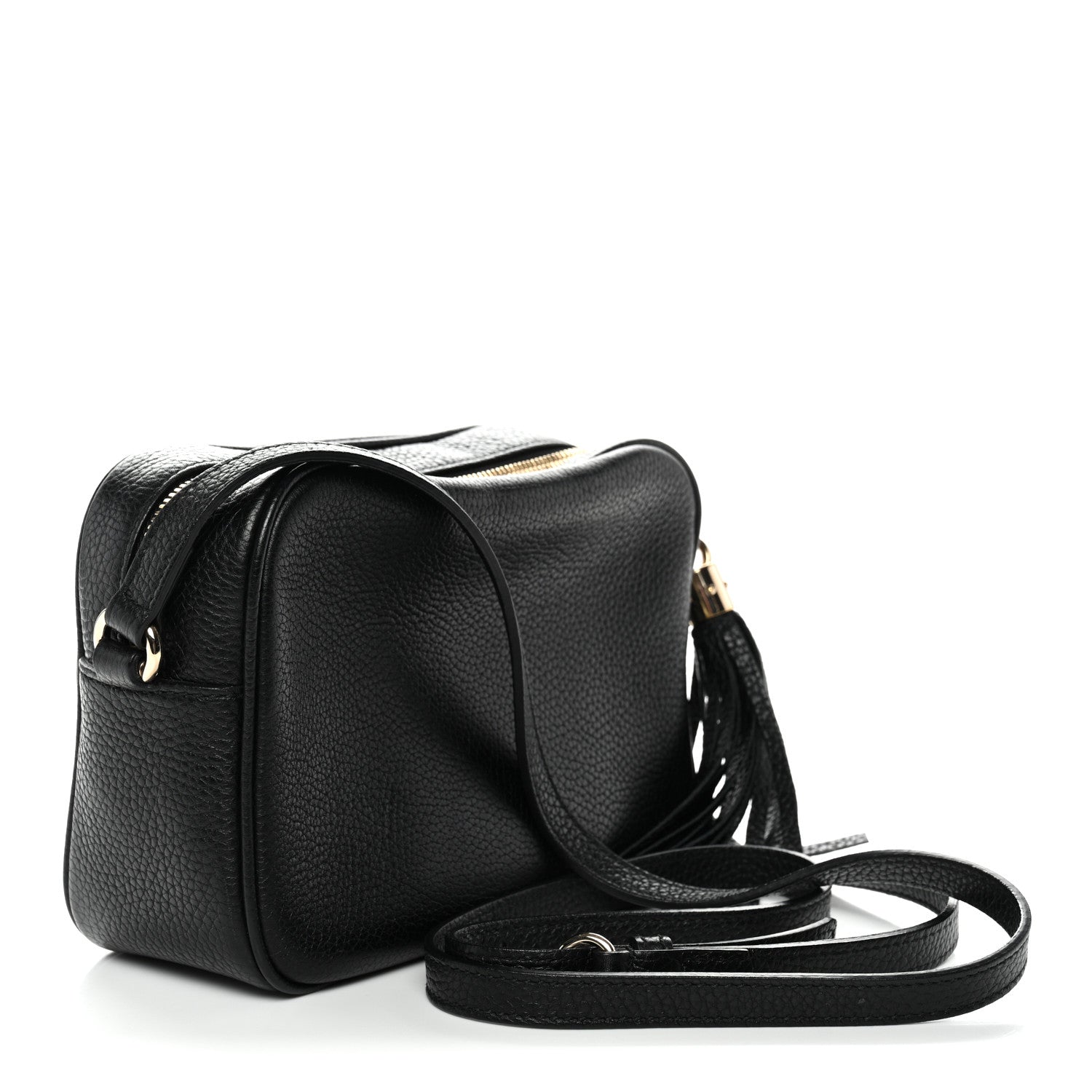 Gucci Pebbled Calfskin Small Soho Disco Bag Black 1875131
