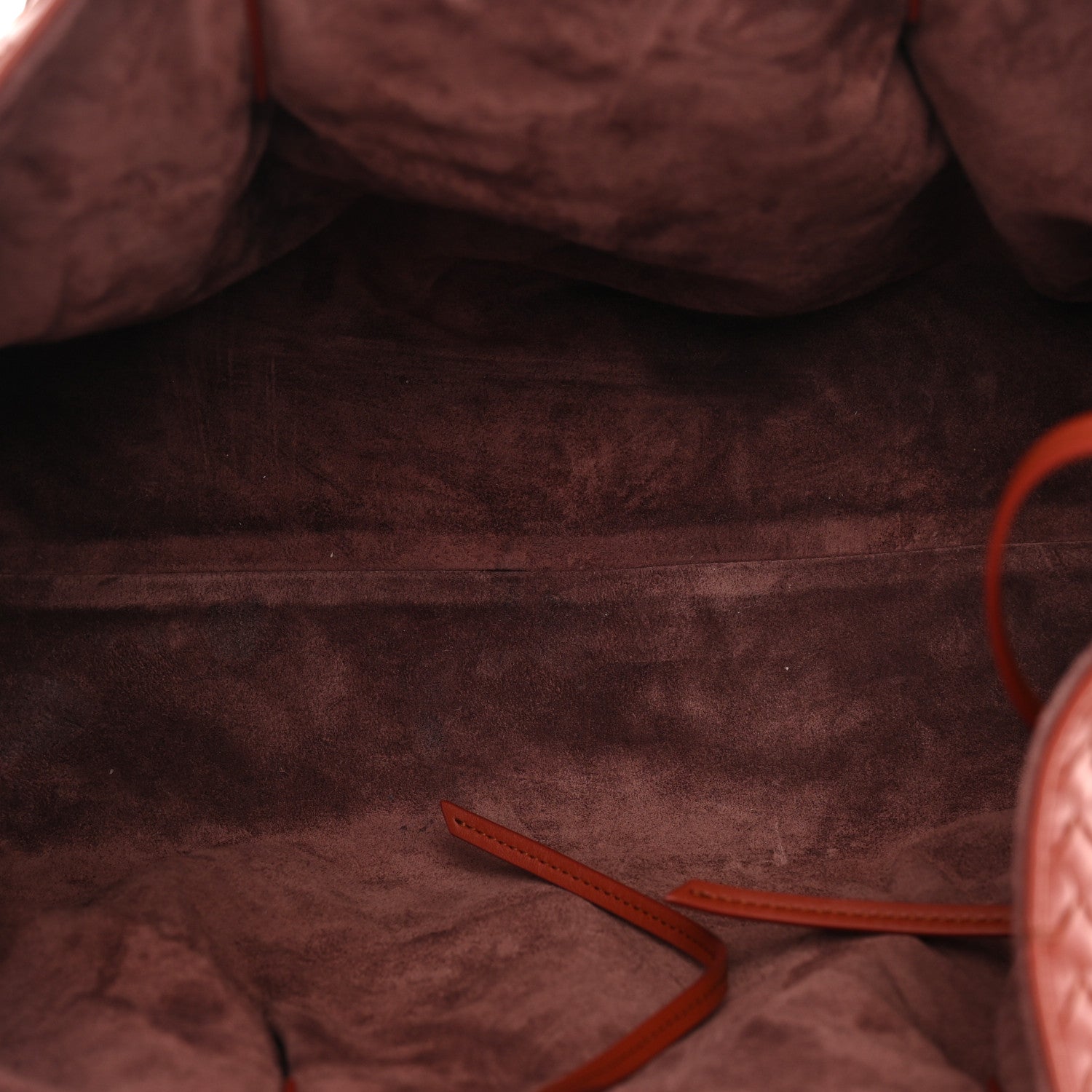 Bottega Veneta Calfskin Intrecciato Large Pinacoteca Reversible Tote Rust Deep Mahogany 6 of 10