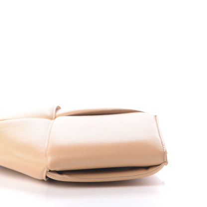 Bottega Veneta Nappa Maxi Intrecciato Pouch Clutch Almond 7 of 8