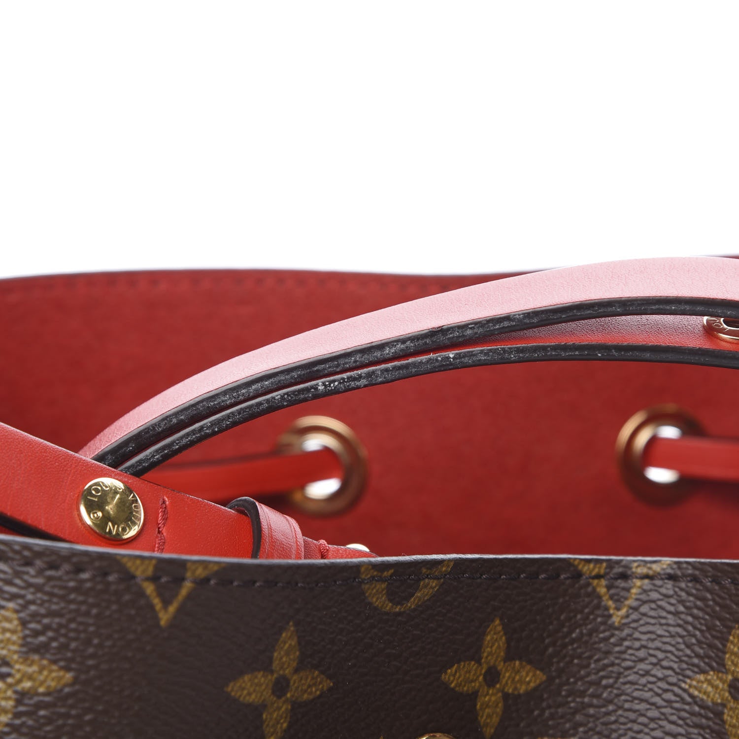 Louis Vuitton Monogram Neonoe MM Coquelicot 12 of 13
