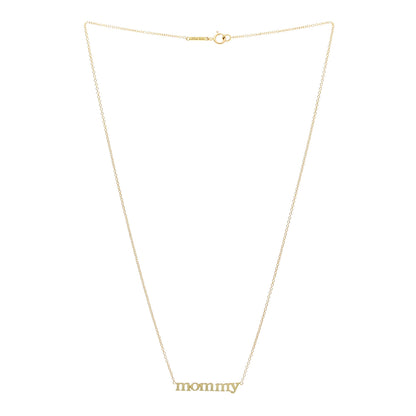 Jennifer Meyer 18K Yellow Gold Mommy Necklace 3 of 4