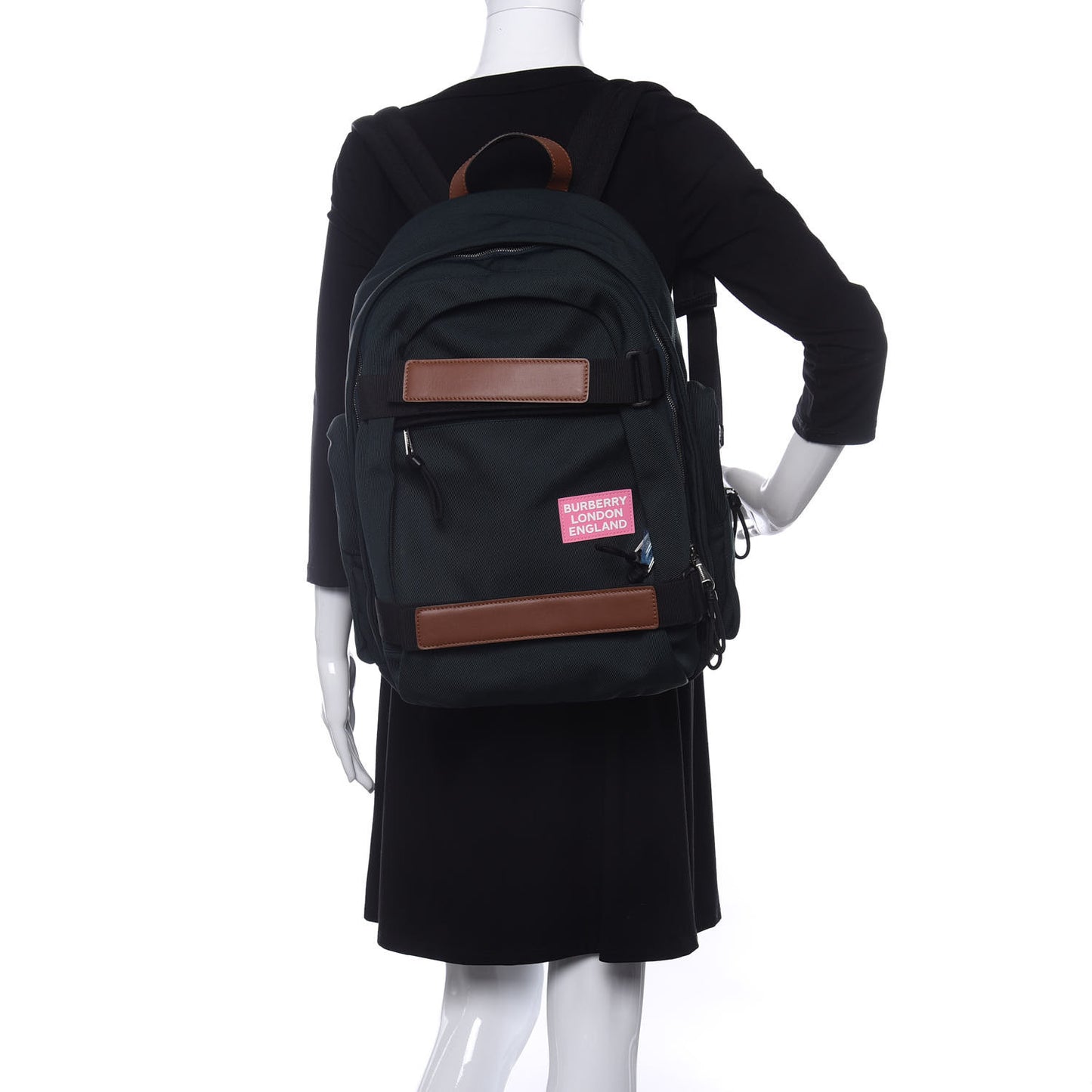 Nylon Large Nevis Backpack Green