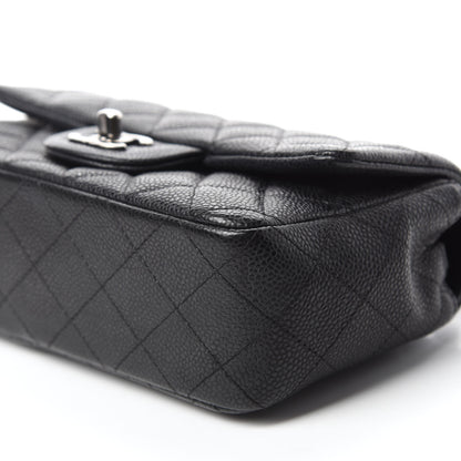 Chanel Caviar Quilted Mini Rectangular Flap Black 7 of 13