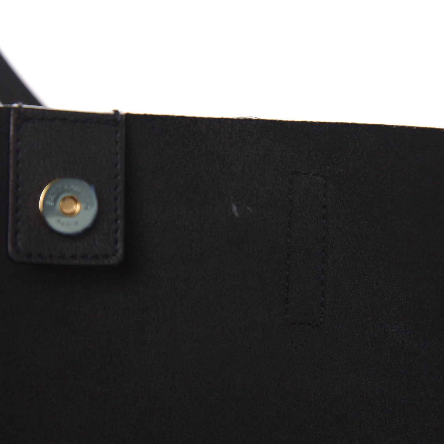 Calfskin Large Shopping Tote Black